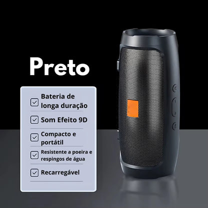 Caixa De Som Charge Mini 3 + Portátil Com Bluetooth Radio Hi-Fi Sem Fio Bateria De Longa Duração Caixa De Musica