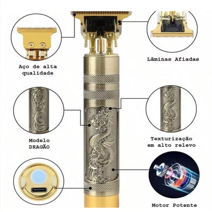 Máquina De Barbeiro Barbeador Masculino Barbeador Designer Barbeador Elétrico Máquina De Refinamento De Barba Cortador De Cabelo