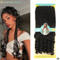 Cabelo Jumbo Boho Curl French Braids Para Crochet Braids Cabelo Jumbo Cacheado Fibra Orgânica de Alta Qualidade 400g 65cm BOHO