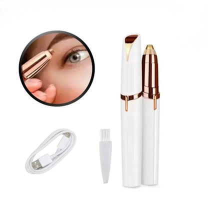 Caneta Depiladora Aparadora Para Sobrancelhas,Nariz, Buço. Portatil Elétrica Recarregável USB