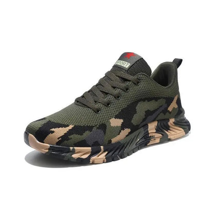 Men's Camouflage Sports oes Breathable Me Slip-On Anti-Slip Climbing oes Low Top Canvas oes Pure Color Spring Autumn