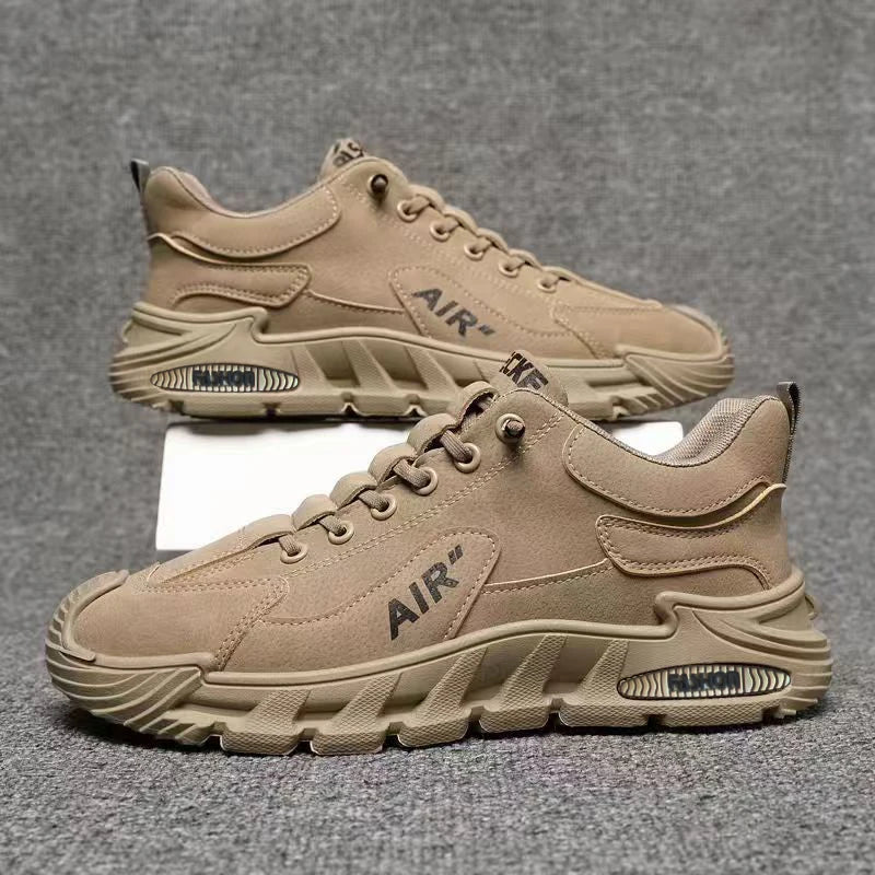 Men's Lightweight Sport Work oes Spring Construction Site Waterproof Non-Slip Wear-Resistant Slip-On Office Work Se oes