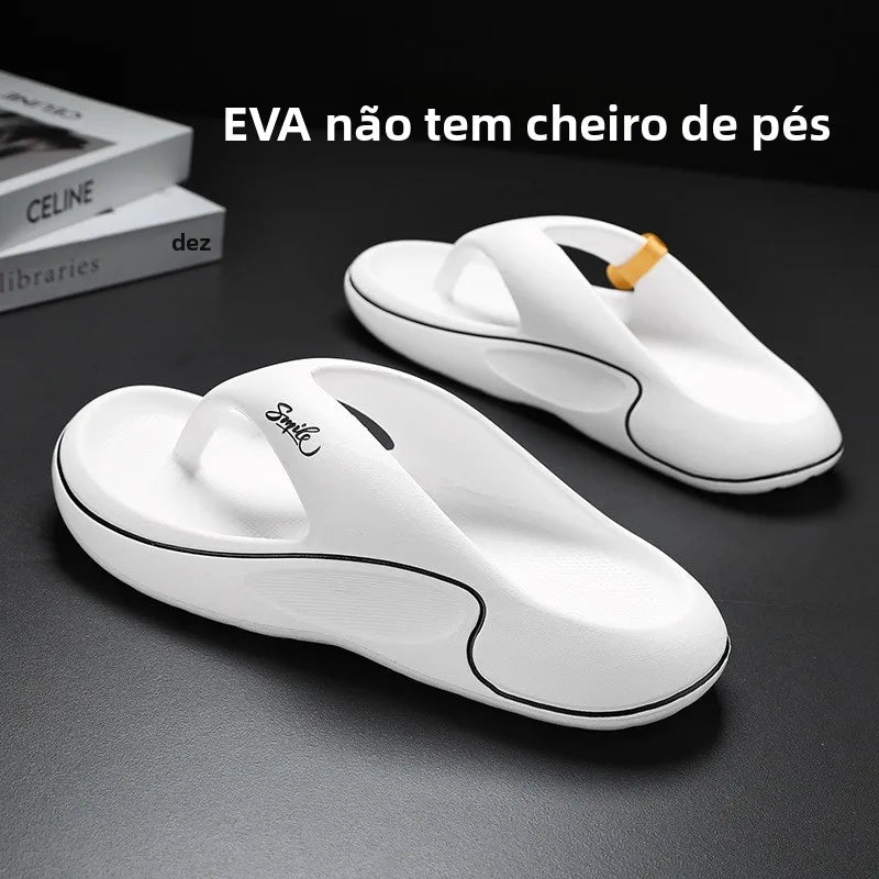 Men's Sandals Slippers Summer Thi Bot Wear-Resistant Soft Bot Anti-Slip Casual Beach Slippers Comfortable Breathable