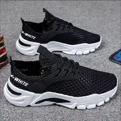 Men's Summer Breathable Anti-Odor Sports oes Korean Sle Trendy Me oes Student Casual oes All-Match Flat Footwear