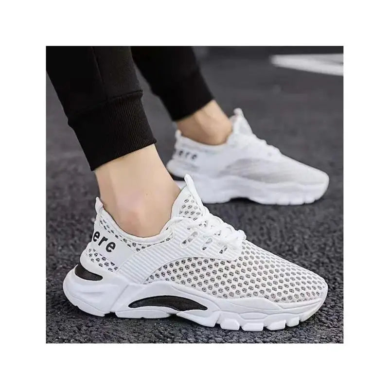 Men's Summer Breathable Anti-Odor Sports oes Korean Sle Trendy Me oes Student Casual oes All-Match Flat Footwear