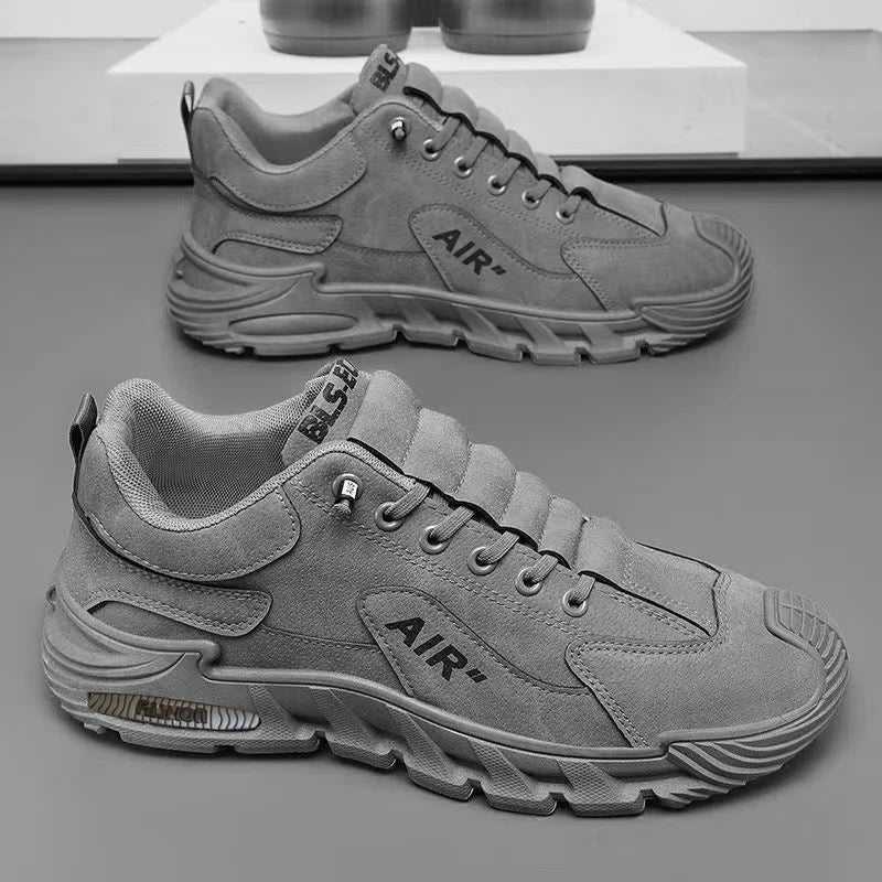 Men's Lightweight Sport Work oes Spring Construction Site Waterproof Non-Slip Wear-Resistant Slip-On Office Work Se oes