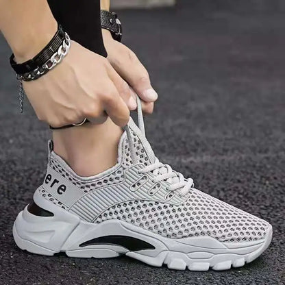 Men's Summer Breathable Anti-Odor Sports oes Korean Sle Trendy Me oes Student Casual oes All-Match Flat Footwear