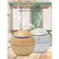 Humidificador De Ar De Madeira Purificador USB Aromaterapia Difusor Spray Essence Umidificador Ultra-Sônico